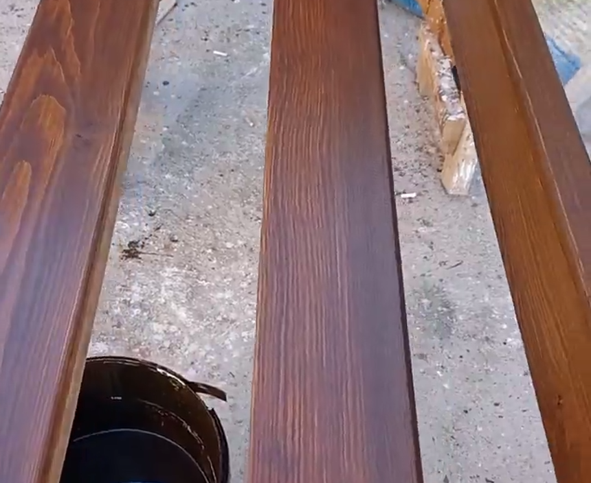  Ahşap Boya Uygulama Örneği 3